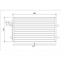 VALEO condensator Ford Focus C-Max - Valeo-818046
