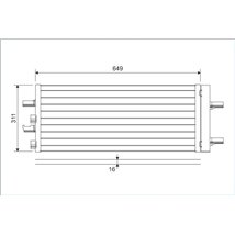 Condensator AC VOLVO XC70 II. BMW 1 F40. 2 F45. 2 GRAN COUPE F44. 2 GRAN TOURER F46. 2 GRAN TOURER VAN F46. X1 F48. X2 F39. MINI