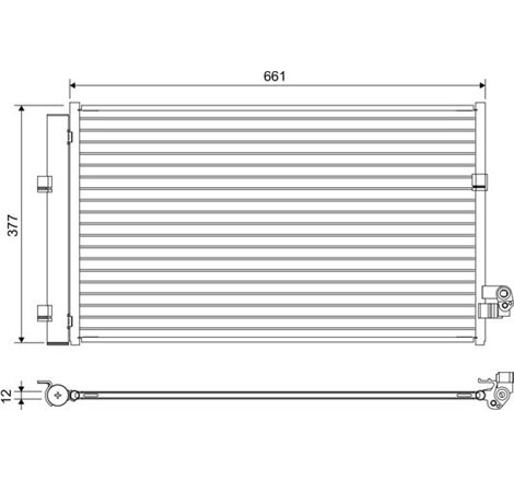 Condensator AC BMW 5 G30. F90. 5 G31. 5 G60. G90. G68. 5 G61. G99. 6 GRAN TURISMO G32. 7 G11. G12. 8 G14. F91. 8 G15. F92. 8 GRA