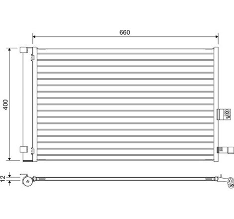 Condensator AC BMW X3 G01. X3 G01. F97. G08. X4 G02. F98. X5 G05. X5 G05. F95. X6 G06. F96. X7 G07 2.0-3.0H 08.17- - Valeo-82266