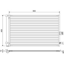 Condensator AC BMW X3 G01. X3 G01. F97. G08. X4 G02. F98. X5 G05. X5 G05. F95. X6 G06. F96. X7 G07 2.0-3.0H 08.17- - Valeo-82266