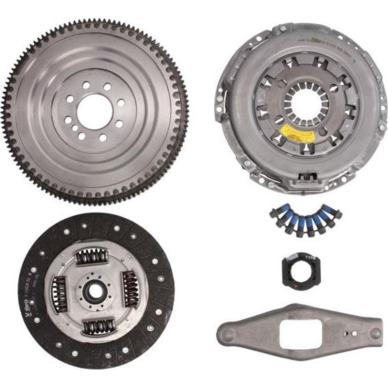 Kit ambreiaj cu volanta rigida si rulment de presiune 254mm FORD TRANSIT 2.4D 04.06-08.14 - Valeo-835057