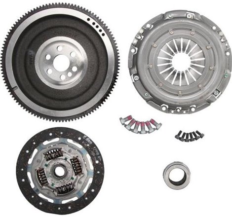 Kit ambreiaj cu volanta rigida si rulment de presiune 228mm BMW 1 E81. 1 E87. 3 E90. 3 E91. Z4 E85 2.0 06.04-06.12 - Valeo-83509