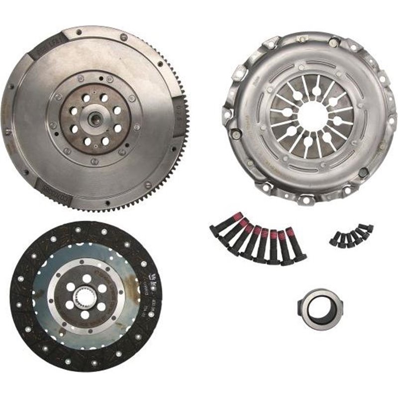 Set ambreiaj cu volanta si rulment 240mm BMW 3 E46. 5 E60. X3 E83 2.5-3.0 06.00-08.06 - Valeo-837090