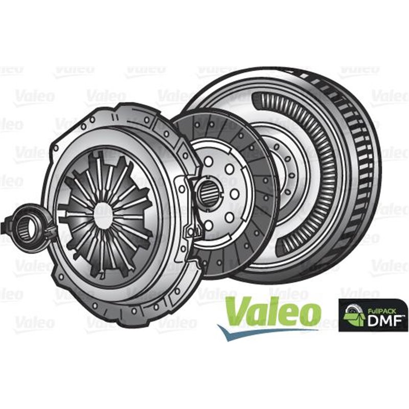 Set ambreiaj with dual mass flywheel and bearing 240mm BMW 3 E90. 3 E91. 3 E92. 5 F10. 5 F11. X3 F25 2.0D 09.08-08.17 - Valeo-83