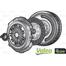 Set ambreiaj with dual mass flywheel and bearing 240mm BMW 3 E90. 3 E91. 3 E92. 5 F10. 5 F11. X3 F25 2.0D 09.08-08.17 - Valeo-83