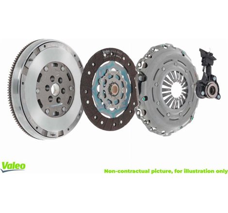 Set ambreiaj with dual-mass flywheel no sensor. with bolt kit.With clutch cover. with clutch plate. With locking bolt kit. 228mm