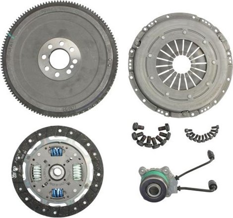 Set ambreiaj cu volanta si rulment 220mm MERCEDES A W168. VANEO 414 1.7D 07.98-07.05 - Valeo-845022