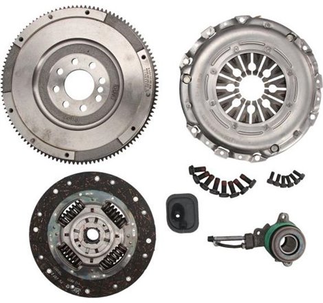 Kit ambreiaj cu volanta rigida si rulment pneumatic 239mm FORD MONDEO III. JAGUAR X-TYPE I 2.0D 10.00-12.09 - Valeo-845061