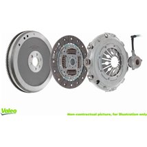 Set ambreiaj with rigid flywheel and pneumatic bearing  240mm CHEVROLET EPICA. LACETTI. NUBIRA 2.0D 01.05- - Valeo-845214