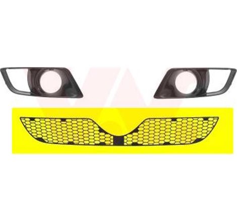 Grila ventilatie. bara protectie - Van Wezel-0159590 - Van Wezel-0159590