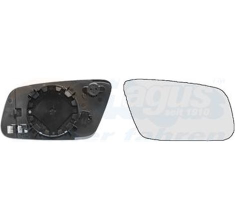 Sticla oglinda. oglinda retrovizoare exterioara - Van Wezel-0317838 - Van Wezel-0317838