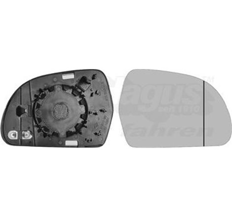 Sticla oglinda. oglinda retrovizoare exterioara - Van Wezel-0327838 - Van Wezel-0327838