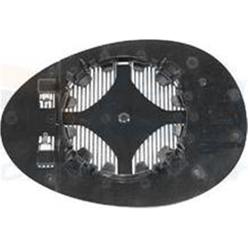 Sticla oglinda. oglinda retrovizoare exterioara - Van Wezel-0506838 - Van Wezel-0506838