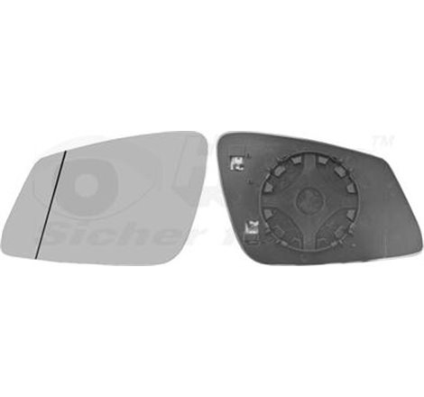 Sticla oglinda. oglinda retrovizoare exterioara - Van Wezel-0633837 - Van Wezel-0633837