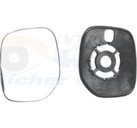 Sticla oglinda. oglinda retrovizoare exterioara - Van Wezel-0903832 - Van Wezel-0903832