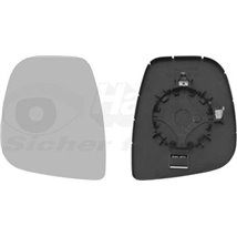 Sticla oglinda. oglinda retrovizoare exterioara - Van Wezel-0906837 - Van Wezel-0906837