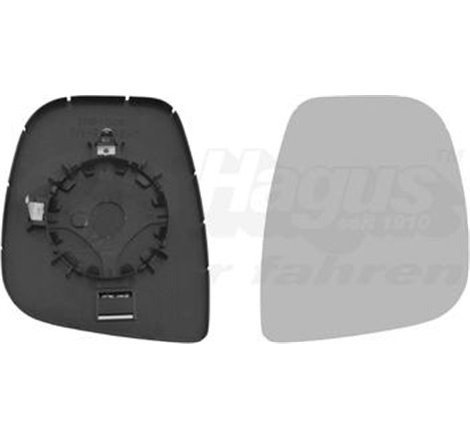 Sticla oglinda. oglinda retrovizoare exterioara - Van Wezel-0906838 - Van Wezel-0906838