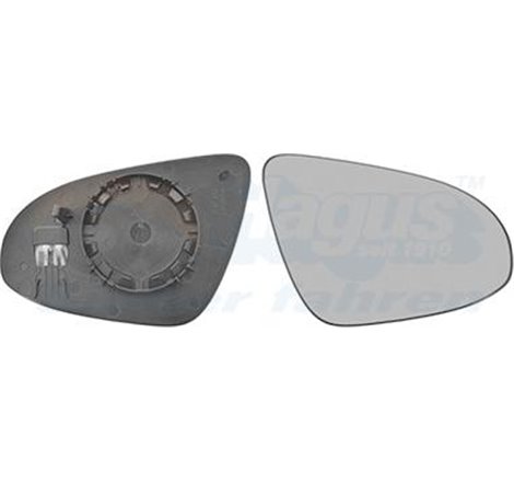 Sticla oglinda. oglinda retrovizoare exterioara - Van Wezel-0919838 - Van Wezel-0919838