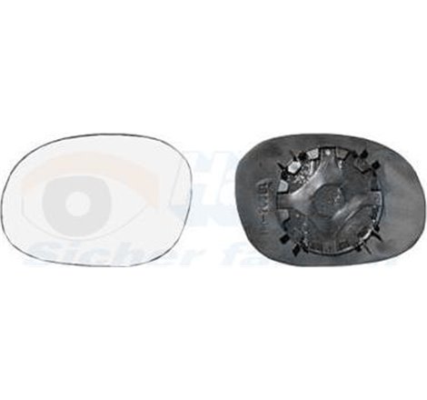 Sticla oglinda. oglinda retrovizoare exterioara - Van Wezel-0925832 - Van Wezel-0925832