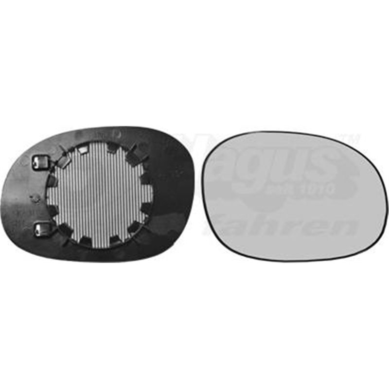 Sticla oglinda. oglinda retrovizoare exterioara - Van Wezel-0925838 - Van Wezel-0925838