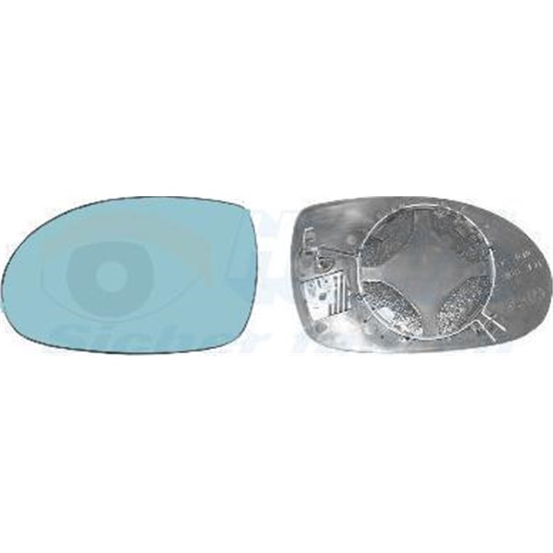 Sticla oglinda. oglinda retrovizoare exterioara - Van Wezel-0961837 - Van Wezel-0961837