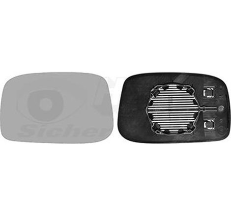 Sticla oglinda. oglinda retrovizoare exterioara - Van Wezel-0965837 - Van Wezel-0965837