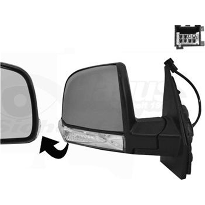 Oglinda exterioara - Van Wezel-1638808 - Van Wezel-1638808