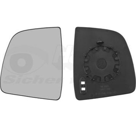 Sticla oglinda. oglinda retrovizoare exterioara - Van Wezel-1638831 - Van Wezel-1638831