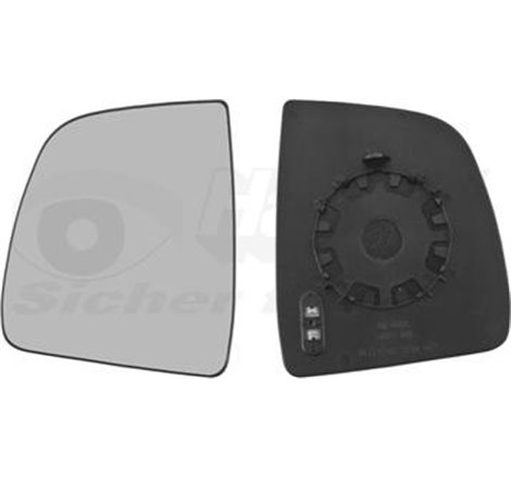 Sticla oglinda. oglinda retrovizoare exterioara - Van Wezel-1638837 - Van Wezel-1638837