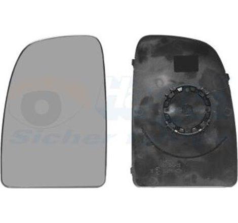 Sticla oglinda. oglinda retrovizoare exterioara - Van Wezel-1651833 - Van Wezel-1651833