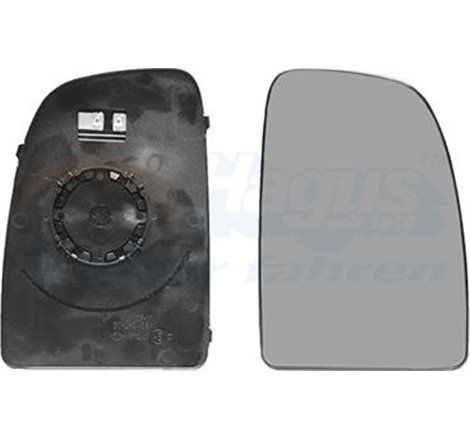 Sticla oglinda. oglinda retrovizoare exterioara - Van Wezel-1651838 - Van Wezel-1651838