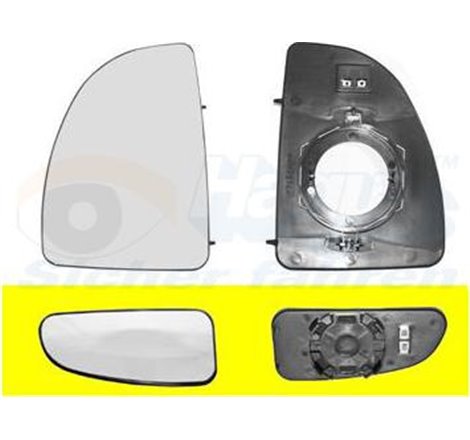 Sticla oglinda. oglinda retrovizoare exterioara - Van Wezel-1747836 - Van Wezel-1747836