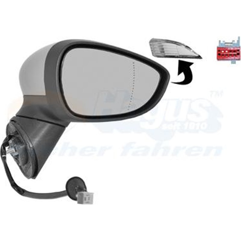 Oglinda exterioara - Van Wezel-1801808 - Van Wezel-1801808