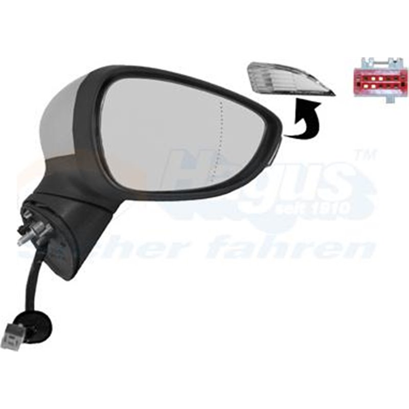 Oglinda exterioara - Van Wezel-1808818 - Van Wezel-1808818