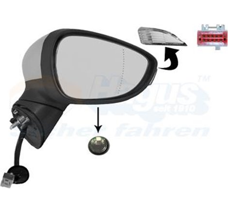 Oglinda exterioara - Van Wezel-1808828 - Van Wezel-1808828