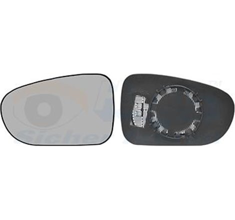 Sticla oglinda. oglinda retrovizoare exterioara - Van Wezel-1867838 - Van Wezel-1867838