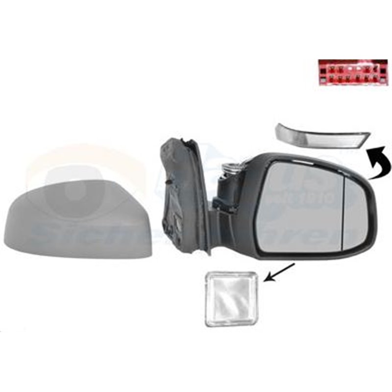 Oglinda exterioara - Van Wezel-1945828 - Van Wezel-1945828