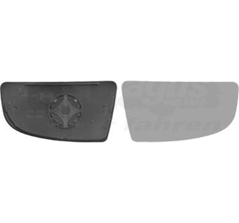 Sticla oglinda. oglinda retrovizoare exterioara - Van Wezel-1991836 - Van Wezel-1991836