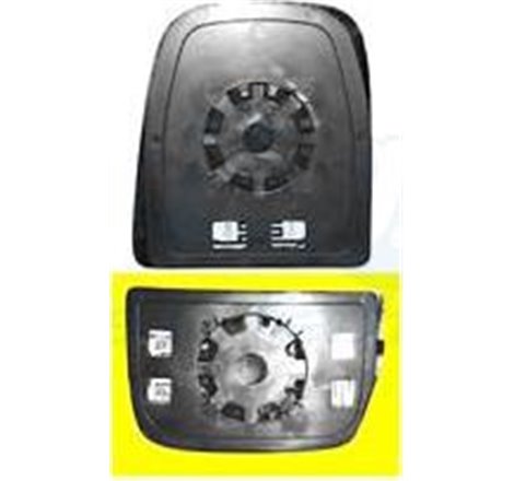 Sticla oglinda. oglinda retrovizoare exterioara - Van Wezel-2815836 - Van Wezel-2815836