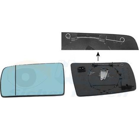 Sticla oglinda. oglinda retrovizoare exterioara - Van Wezel-3031833 - Van Wezel-3031833