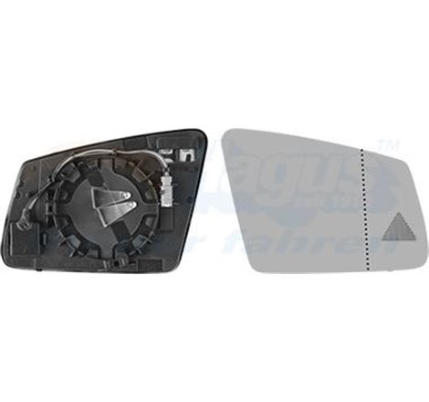 Sticla oglinda. oglinda retrovizoare exterioara - Van Wezel-3044836 - Van Wezel-3044836