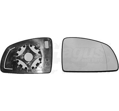 Sticla oglinda. oglinda retrovizoare exterioara - Van Wezel-3781831 - Van Wezel-3781831