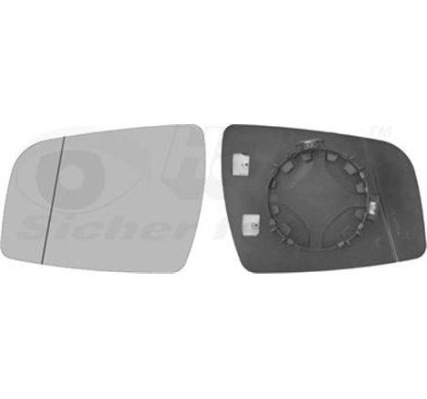 Sticla oglinda. oglinda retrovizoare exterioara - Van Wezel-3796837 - Van Wezel-3796837