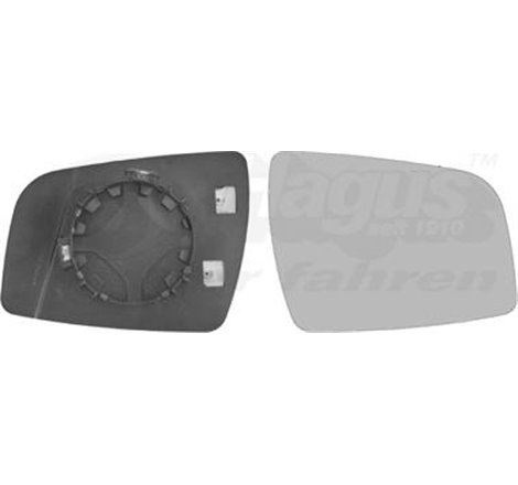 Sticla oglinda. oglinda retrovizoare exterioara - Van Wezel-3796838 - Van Wezel-3796838