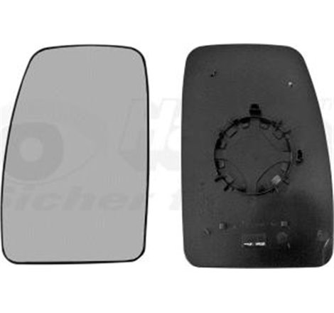 Sticla oglinda. oglinda retrovizoare exterioara - Van Wezel-3799837 - Van Wezel-3799837