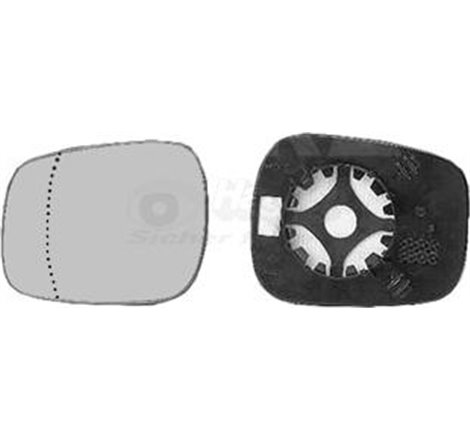 Sticla oglinda. oglinda retrovizoare exterioara - Van Wezel-4311830 - Van Wezel-4311830