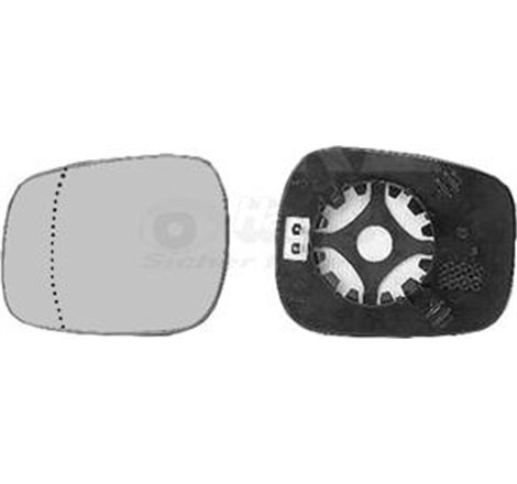 Sticla oglinda. oglinda retrovizoare exterioara - Van Wezel-4311839 - Van Wezel-4311839