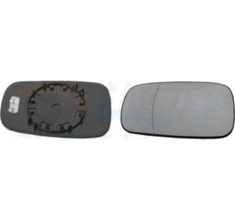 Sticla oglinda. oglinda retrovizoare exterioara - Van Wezel-4327837 - Van Wezel-4327837