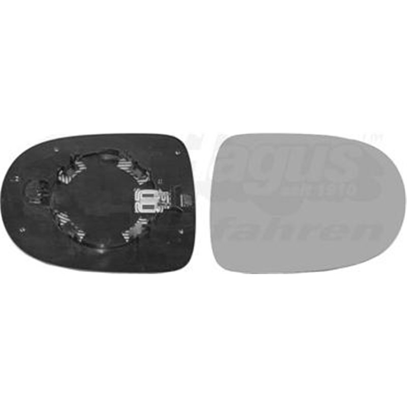 Sticla oglinda. oglinda retrovizoare exterioara - Van Wezel-4372838 - Van Wezel-4372838